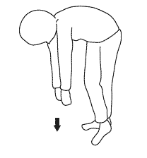 下半身の筋肉を伸ばす
